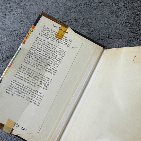 The Etruscan Mika Waltari HC 1957 Vintage Book History - Picture 5 of 8